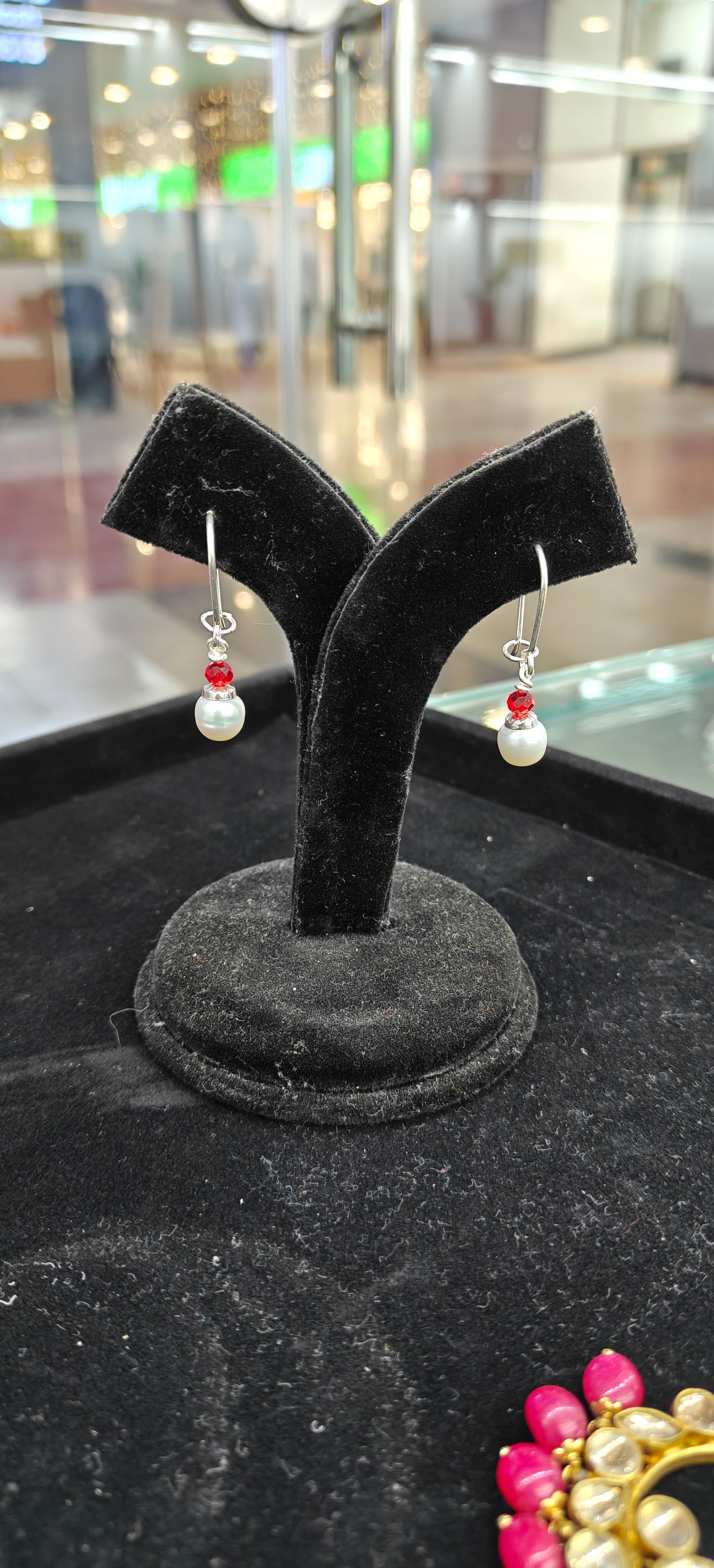 Pearl Drop Dangle Earrings