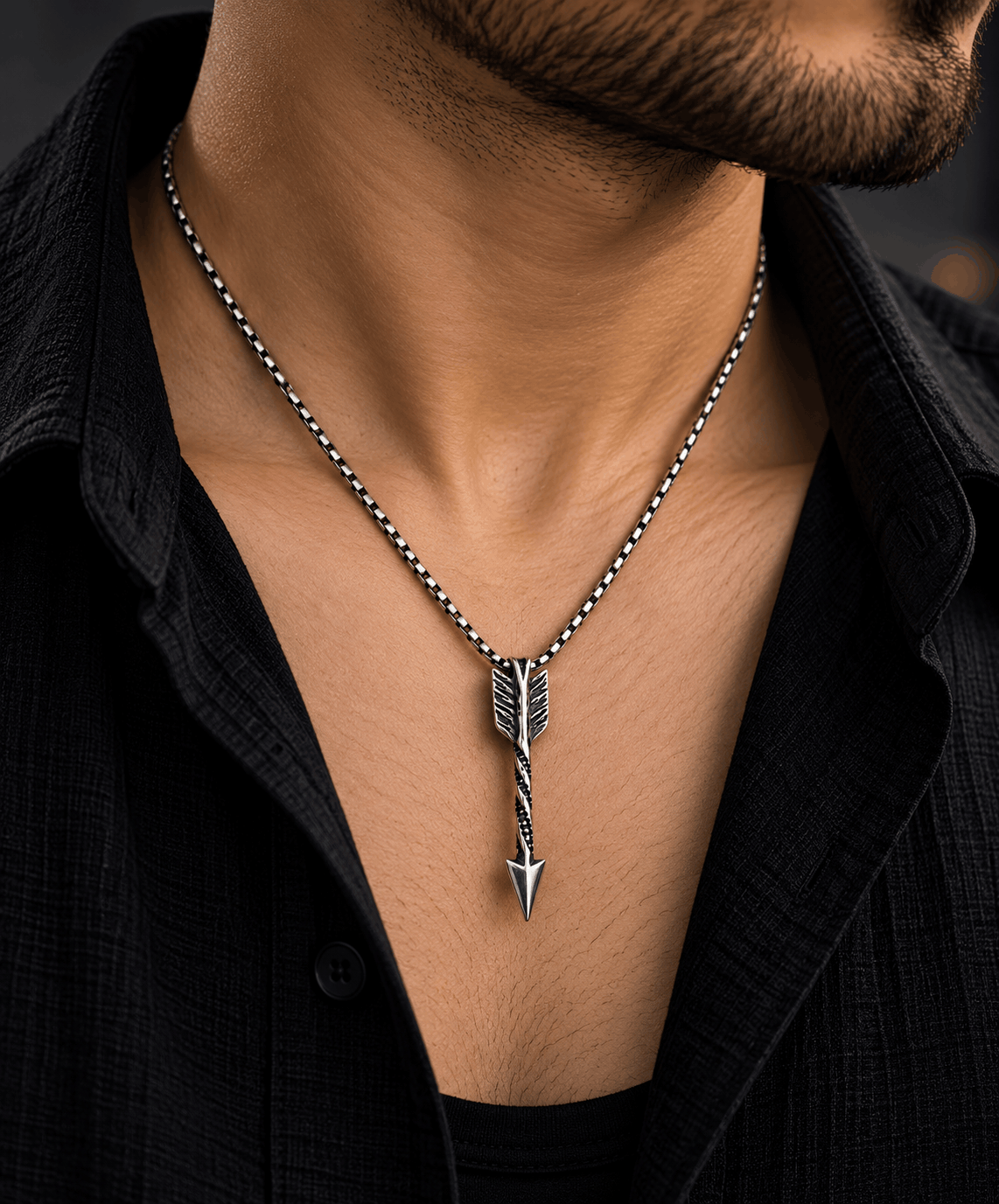 Silver Arrow Pendant