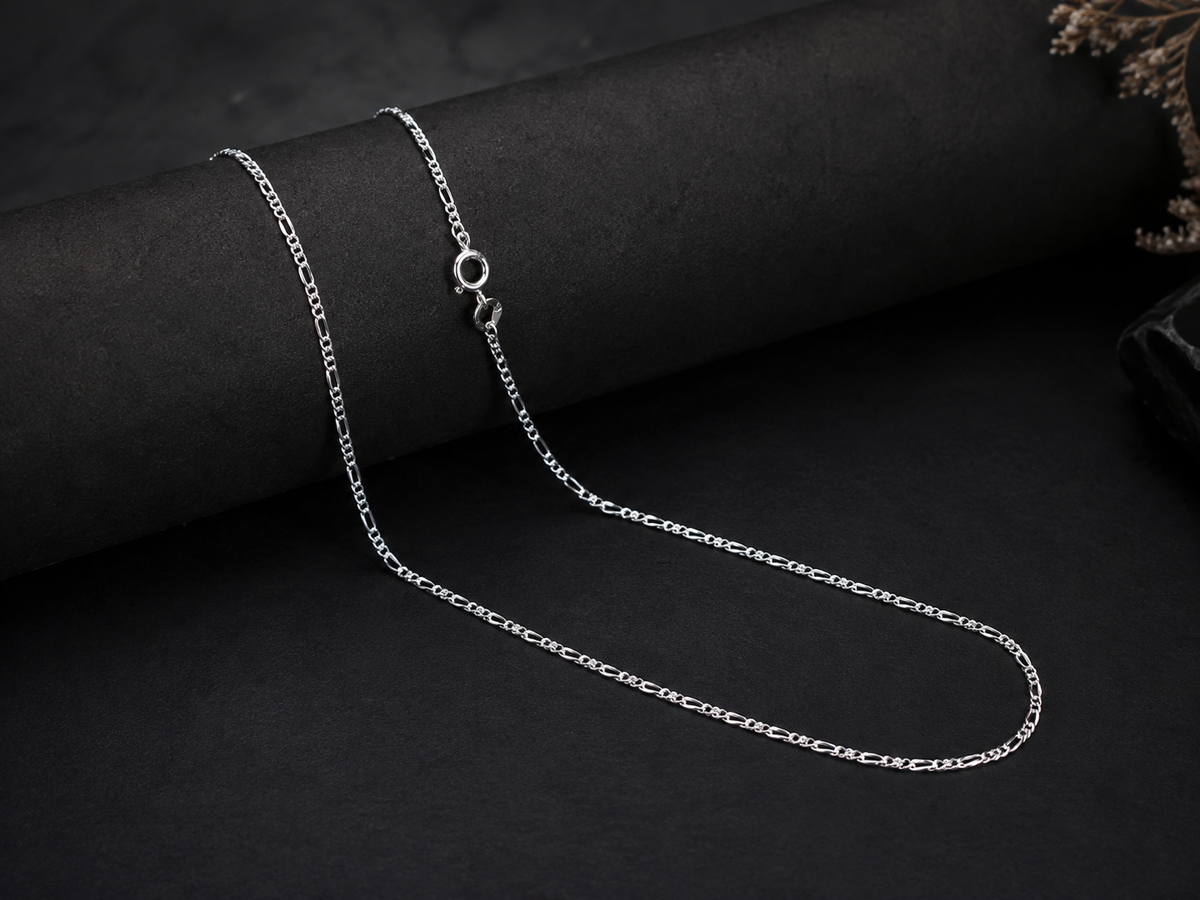 Designer Link Silver Chain