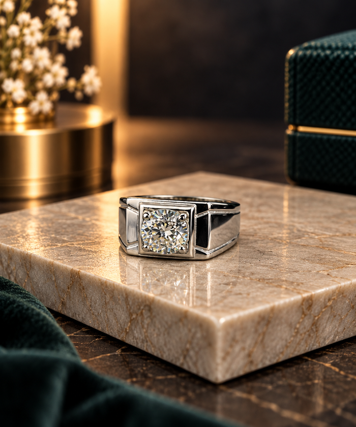 Royal Stone Silver Ring