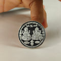 10 Gram Shubh Labh Lakshmi Ganesh Silver Coin