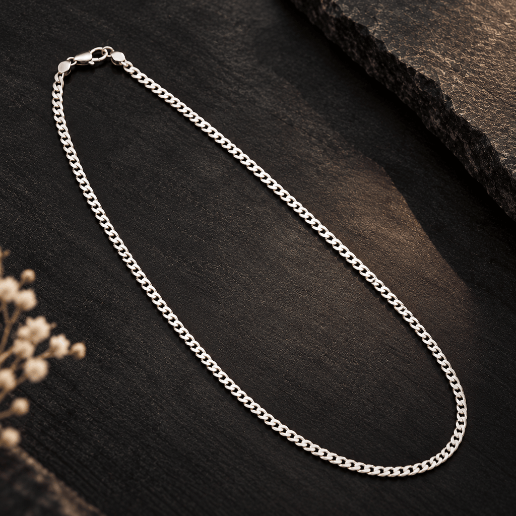 Premium Bold Cuban  Silver Link Chain