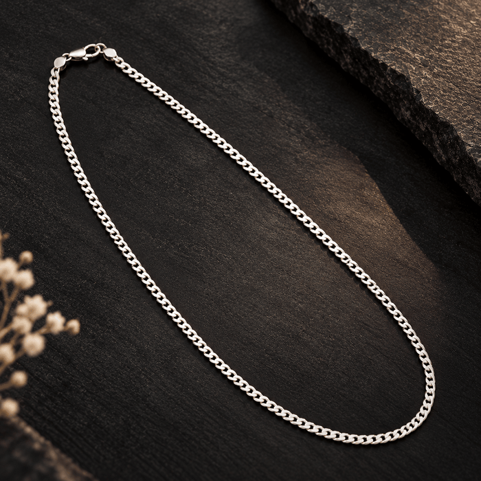 Premium Bold Cuban  Silver Link Chain