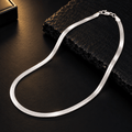 Classic Silver Herringbone Chain