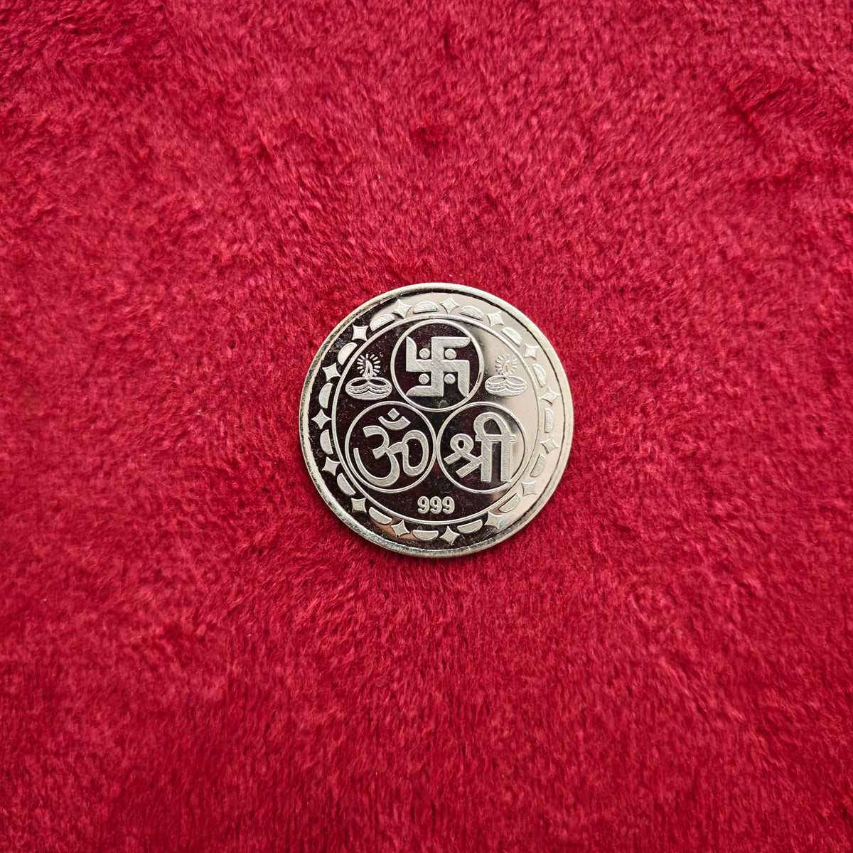 999 Shree Lakshmi Ganesh Coin - Approx. 5 Gm