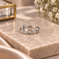 Love-Inspired Silver Ring