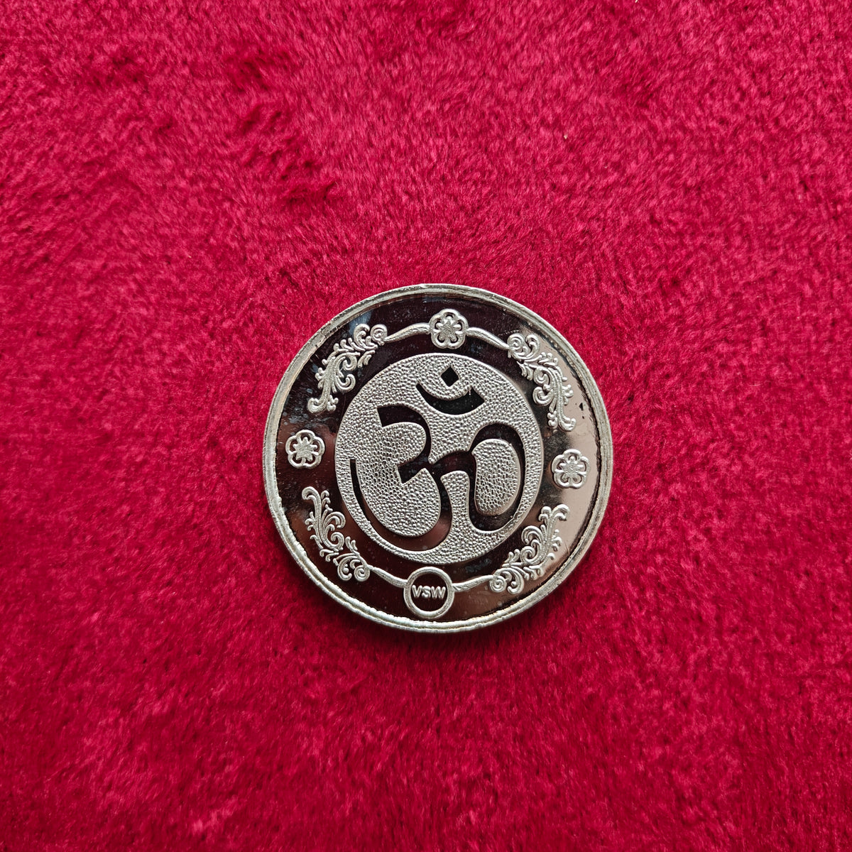 20 Gram 999 Om Lakshmi Ganesh Silver Coin