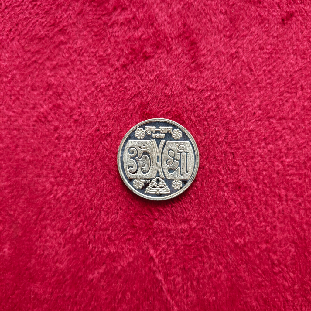 5 Gram 999 Shubh Labh Lakshmi Ganesh Silver Coin